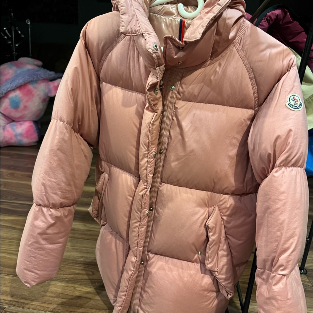 Moncler Blush Pink Puffer Jacket - Picture 1 of 3